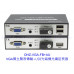 OHZ-VGA-FB+AU VGA獨立聲音傳輸+USB光端機光纖延長器 VGA網路線延長器傳輸單纖 1對 光端機vga轉光纖延長器 光纖延長器 SC接口 USB光端機